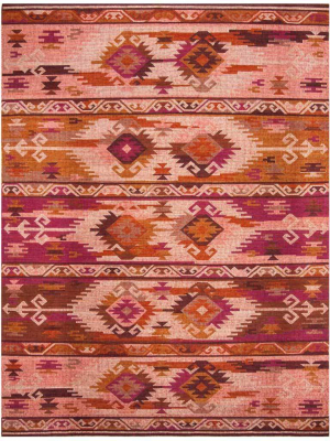 Canyon Pink/red Area Rug