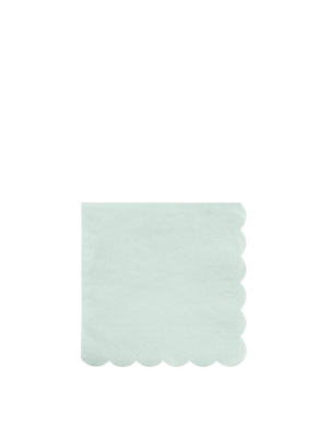 Pale Mint Small Napkins