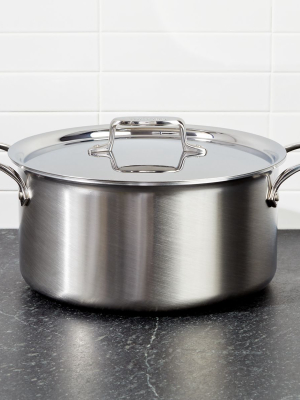 All Clad ® D5 Brushed Stainless 8-quart Stockpot With Lid