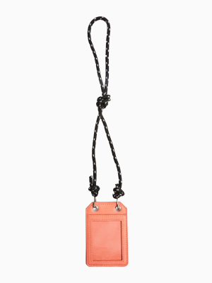 Orange Pu Lanyard