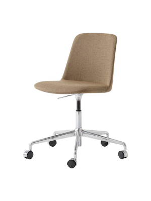 Rely Hw30 Armchair - 5-star Swivel Base W/ Castors + Gaslift