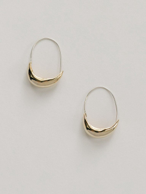 Vessel Hoop Earrings