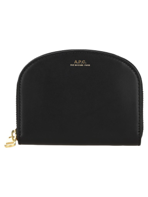 A.p.c. Demi Lune Compact Wallet