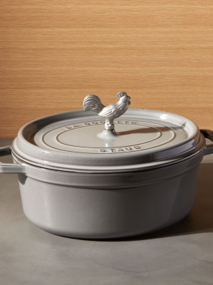 Staub ® 5.75-qt Graphite Grey Coq Au Vin Cocotte