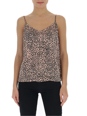 Equipment Leopard Print Camisole