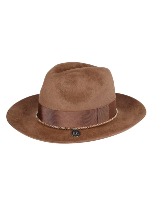 Ruslan Baginskiy Chain-detailed Fedora Hat