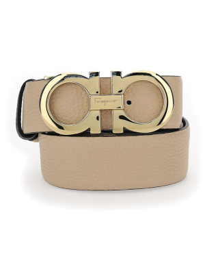 Salvatore Ferragamo Gancini Reversible Belt