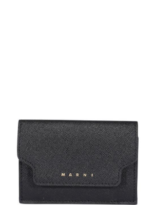 Marni Logo Printed Folded Wallet