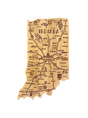 Totally Bamboo Destination Indiana Serving And Cutting Board