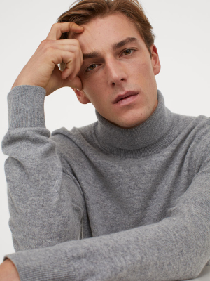 Merino Wool Turtleneck Sweater