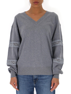 See By Chloé Knitted V-neck Jumper