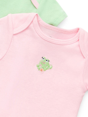 Frog Friends 3-pack Bodysuits