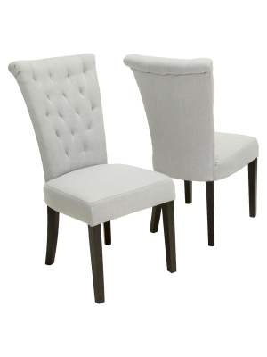 Venetian Dining Chair Set 2ct - Christopher Knight Home