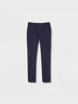 French Toast Young Men's Uniform Chino Pants - Navy