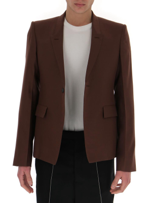 Rick Owens Single Breasted Blazer