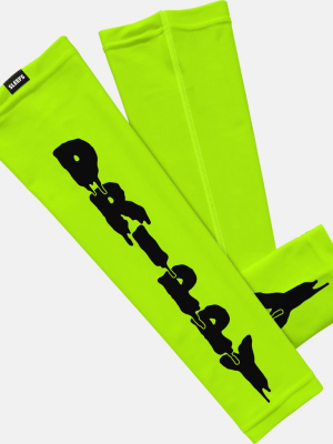 Drippy Safety Yellow Arm Sleeve