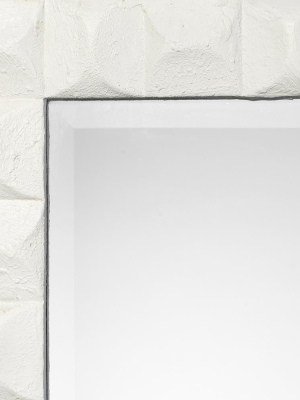 Jamie Young Astor Mirror In White Gesso