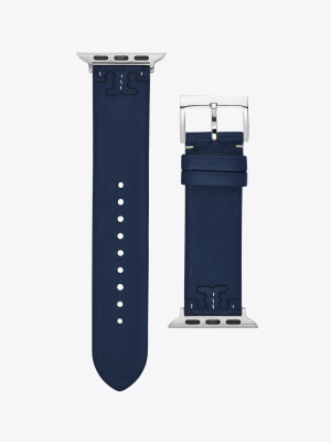 Mcgraw Band For Apple Watch®, Navy Leather, 38 Mm – 40 Mm