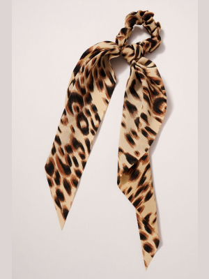 Animal Print Scarf Pony