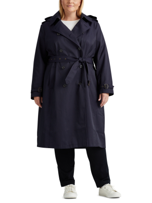 Cotton-blend Trench Coat