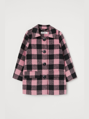 Checked Coat