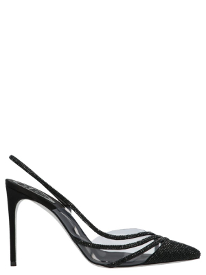 René Caovilla Naomi Slingback Pumps