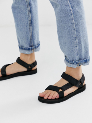 Teva Original Universal Sandals In Black