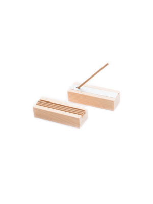 Hinoki Forest Incense With Holder