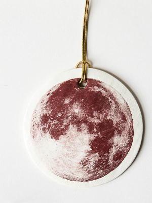 Moon Ornament: White