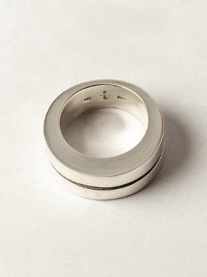 Crescent Crevice Ring (9mm, Pa)