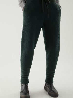 Merino Wool Teddy Joggers