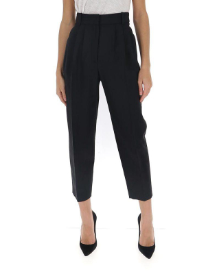 Alexander Mcqueen High-waisted Tapered Trousers