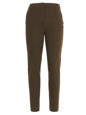 Max Mara Mid Rise Slim Fit Pants