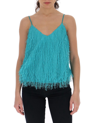 Pinko Fringed Tank Top