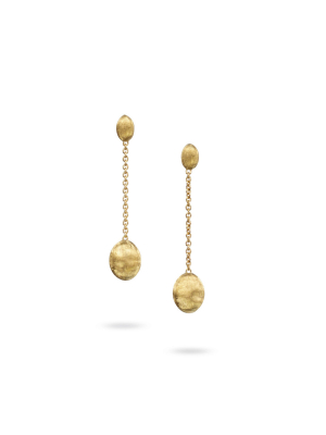 Marco Bicego® Siviglia Collection 18k Yellow Gold Single Strand Earrings