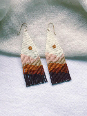 Hoof & Arrow Stone Canyon Earrings In Autumn