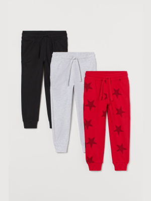 3-pack Joggers