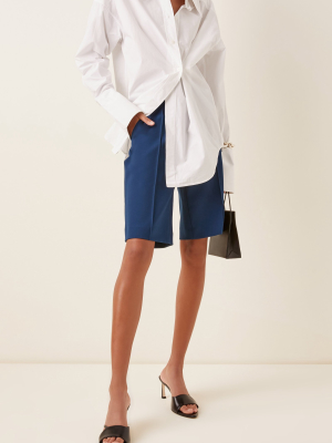 Kavala Oversized Cotton Poplin Boyfriend Shirt