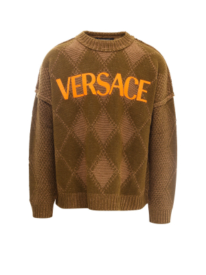 Versace Crewneck Knit Jumper