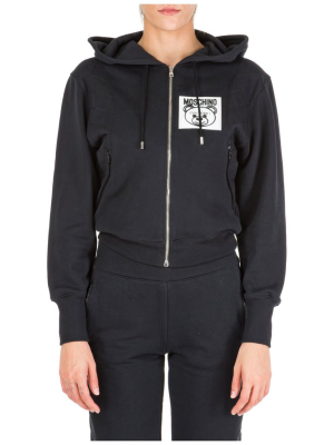 Moschino Teddy Patch Hooded Jacket