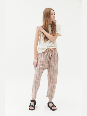 Uo Nala Drawstring Cropped Pull-on Pant