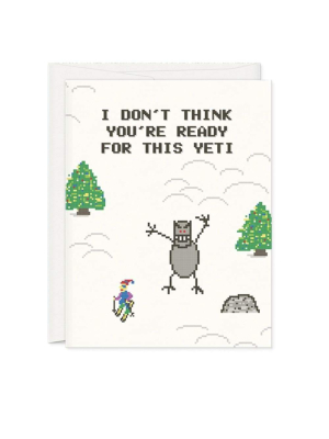 Yeti Christmas Card | Oh Hi Co.