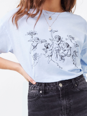 Cherub Graphic Top