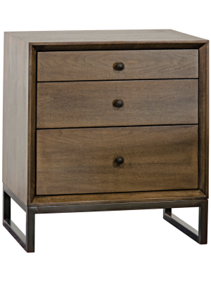 Sansa 3 Drawer Side Table