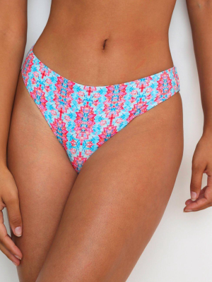 Amalfi Recycled Ruched Hipster Bikini Bottom