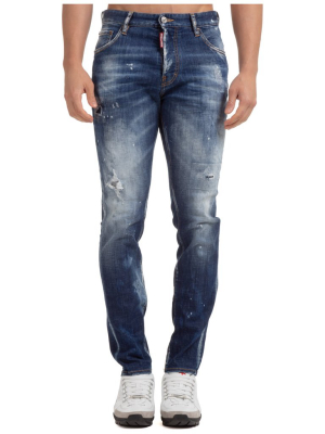 Dsquared2 Distressed Skinny-fit Jeans