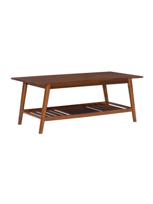 Charlotte Coffee Table Brown - Linon