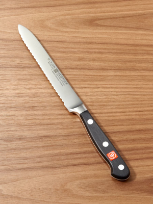 Wüsthof ® Classic 5" Serrated Utility Knife