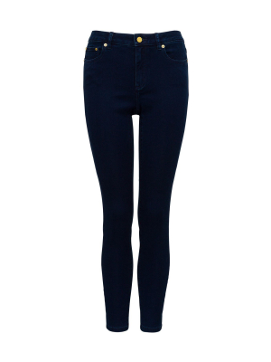 Michael Michael Kors Logo Patch Skinny Jeans