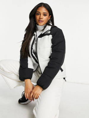The North Face Himalayan Insulation Jacket In White